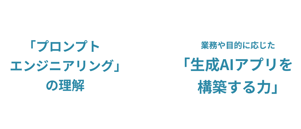 2つの必須スキル