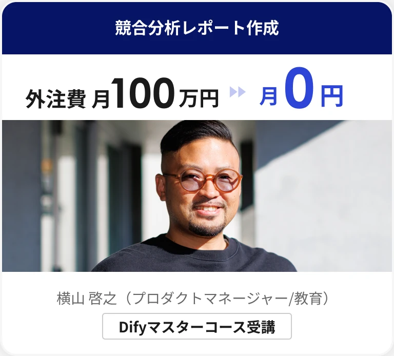 競合分析レポート作成